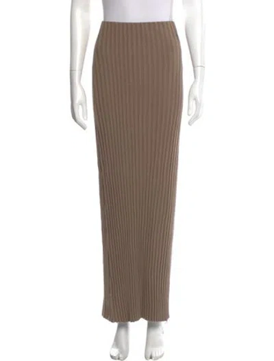 Pre-owned Cotton Citizen Long Skirt In Neutral