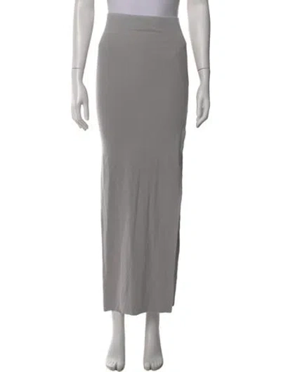 Pre-owned Cotton Citizen Long Skirt W/ Tags In Grey