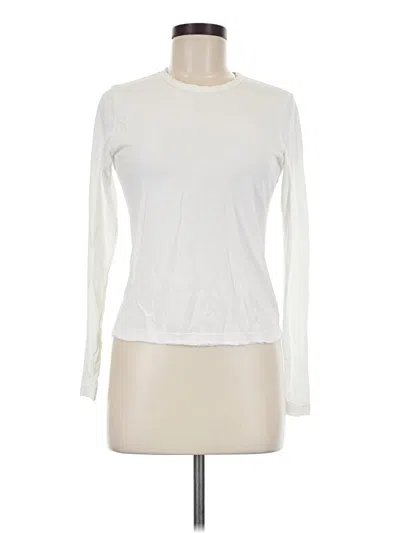 Pre-owned Cotton Citizen Long Sleeve T-shirt In Ivory
