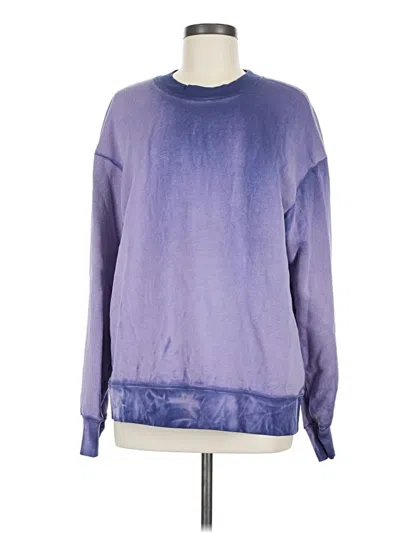 Pre-owned Cotton Citizen Long Sleeve T-shirt In Purple
