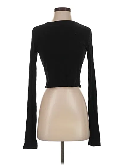 Pre-owned Cotton Citizen Long Sleeve Turtleneck In Black