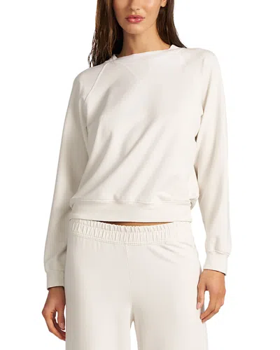 Cotton Citizen Lucca Raglan Sleeve Sweatshirt In Neutral