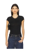 Cotton Citizen Marbella Cap Sleeve Tee