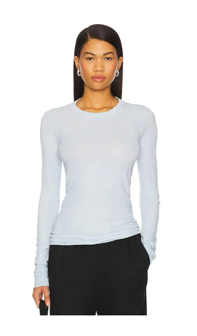 Cotton Citizen Marbella Long Sleeve In Vintage Powder Blue