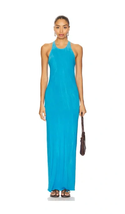 Cotton Citizen Marbella Maxi Dress In Blue