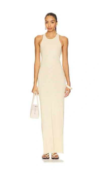 Cotton Citizen Marbella Maxi Dress In Neutral
