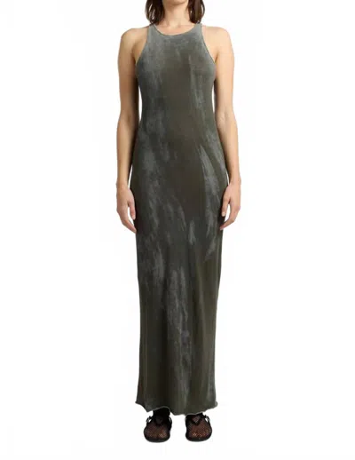 Cotton Citizen Marbella Maxi Dress In Vintage Alpine In Green