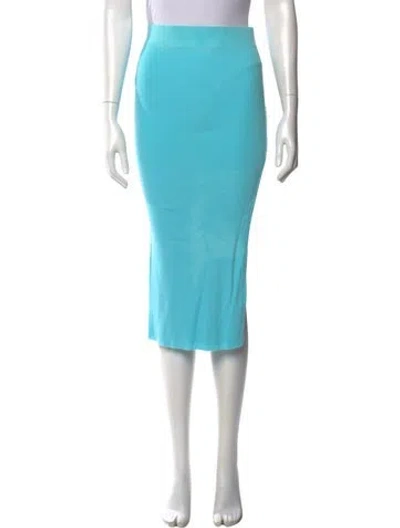 Pre-owned Cotton Citizen Midi Length Skirt In Blue