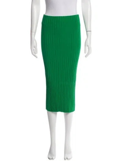 Pre-owned Cotton Citizen Midi Length Skirt In Green