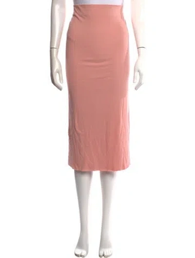 Pre-owned Cotton Citizen Midi Length Skirt In Pink