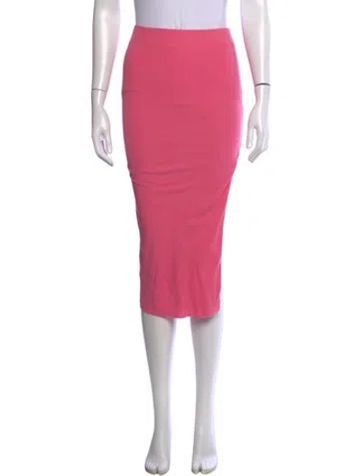 Pre-owned Cotton Citizen Midi Length Skirt In Pink
