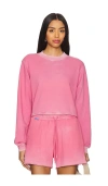Cotton Citizen Milan Crewneck In Vintage Azalea