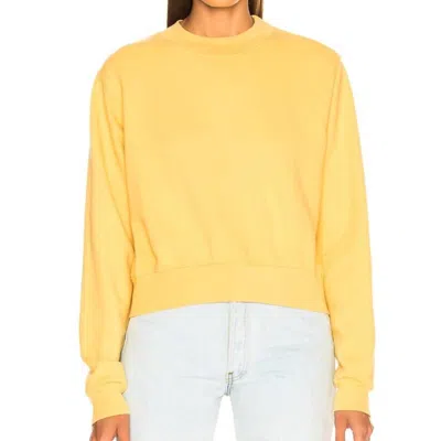 Cotton Citizen Milan Sweatshirt In Yellow