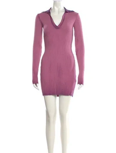 Pre-owned Cotton Citizen Mini Dress In Pink