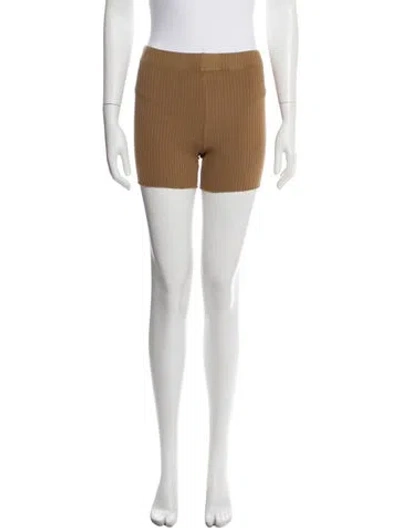 Pre-owned Cotton Citizen Mini Shorts In Brown
