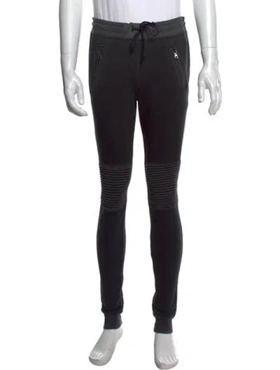 Pre-owned Cotton Citizen Moto Pants In Black