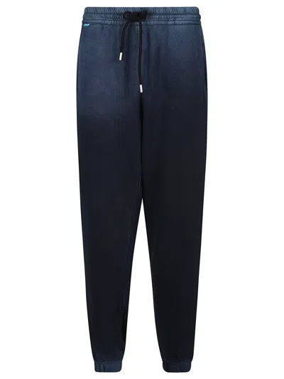 COTTON CITIZEN NAVY ELASTIC WAISTBAND COTTON TROUSERS