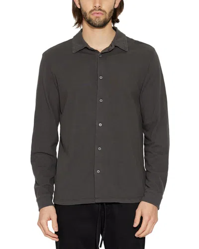 Cotton Citizen Presley Button-down Shirt In Black