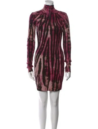 Pre-owned Cotton Citizen Printed Mini Dress In Multi