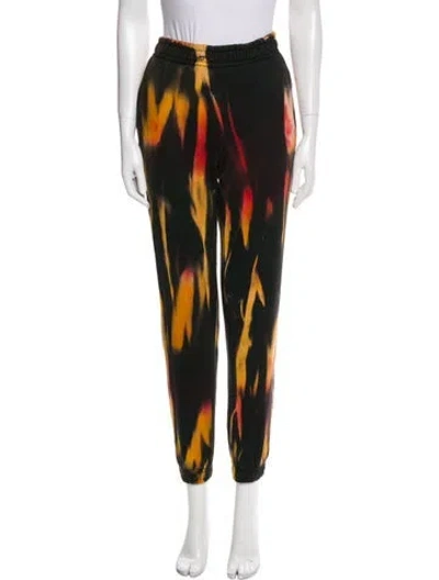 Pre-owned Cotton Citizen Printed Sweatpants In Black