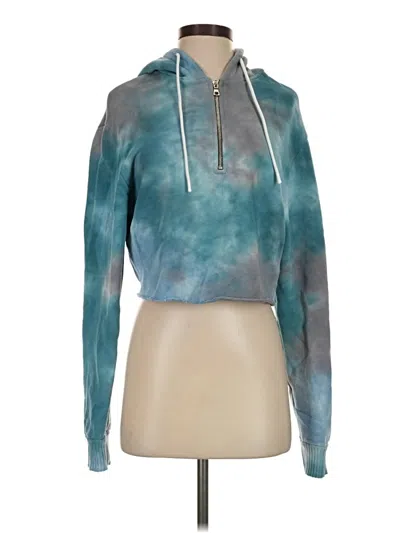 Pre-owned Cotton Citizen Pullover Hoodie In Teal