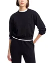 Cotton Citizen Roma Crewneck Sweatshirt In Black