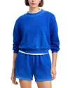 Cotton Citizen Roma Crewneck Sweatshirt In Blue