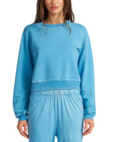 Cotton Citizen Roma Crewneck Sweatshirt In Blue