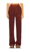 Cotton Citizen Roma Sweatpants In Burgundy