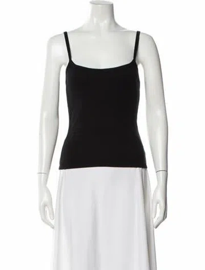 Pre-owned Cotton Citizen Scoop Neck Sleeveless Top W/ Tags In Black