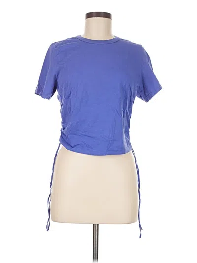 Pre-owned Cotton Citizen Short Sleeve T-shirt In Blue