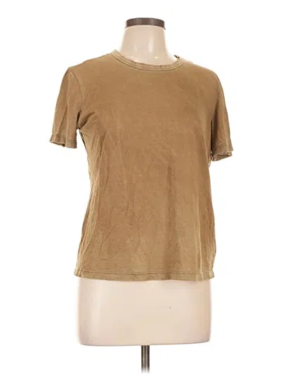 Pre-owned Cotton Citizen Short Sleeve T-shirt In Tan