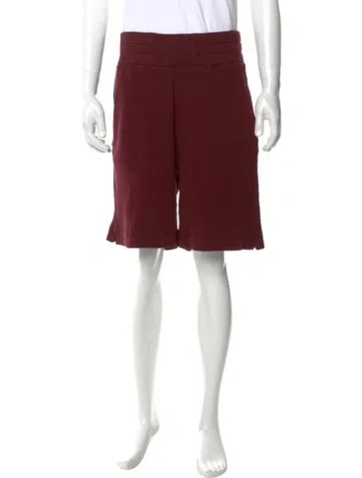 Pre-owned Cotton Citizen Shorts In Burgundy