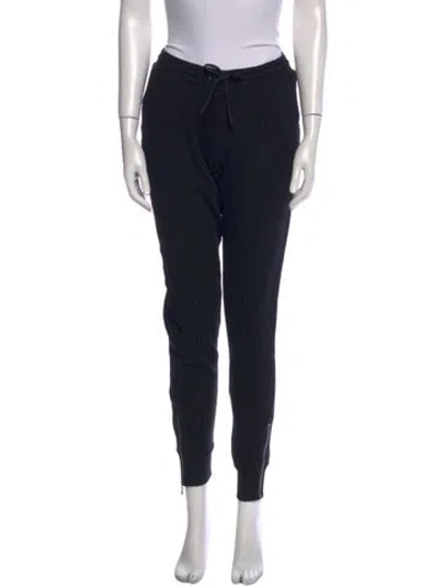Pre-owned Cotton Citizen Skinny Leg Pants In Black