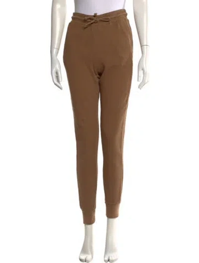 Pre-owned Cotton Citizen Skinny Leg Pants In Brown