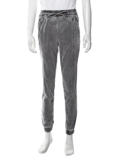 Pre-owned Cotton Citizen Skinny Leg Pants In Grey