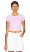Cotton Citizen Standard Baby Tee In Vintage Flamingo