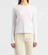 Cotton Citizen Standard Long Sleeve Shirt In White