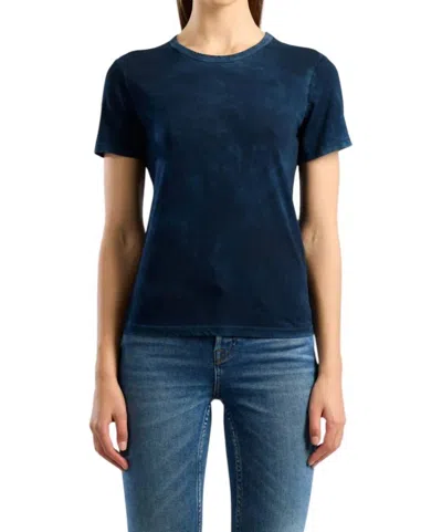 Cotton Citizen Standard Oversized Tee In Vintage Navy In Multi