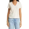Cotton Citizen Womens White Classic Cotton-jersey T-shirt L In Vintage Oatmeal