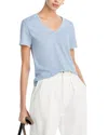 Cotton Citizen Standard V Neck Tee In Vintage Crystaline