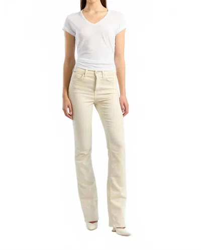 Cotton Citizen Standard V-neck Top In White In Neutral
