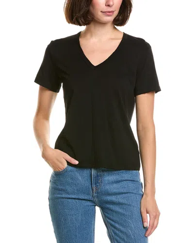 Cotton Citizen Standard V-neck T-shirt In Black