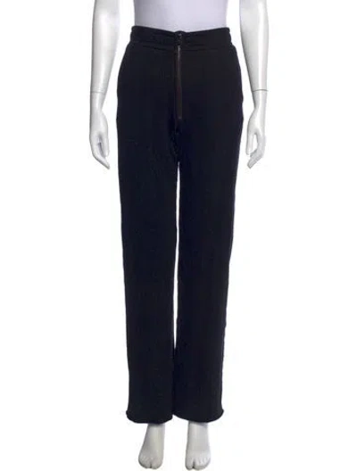 Pre-owned Cotton Citizen Straight Leg Pants In Black