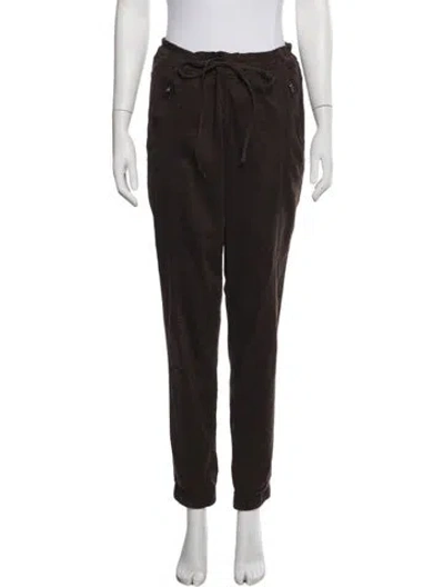 Pre-owned Cotton Citizen Straight Leg Pants In Black