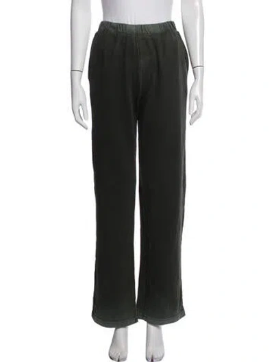 Pre-owned Cotton Citizen Straight Leg Pants In Black