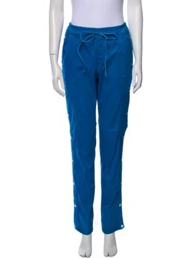 Pre-owned Cotton Citizen Straight Leg Pants In Blue