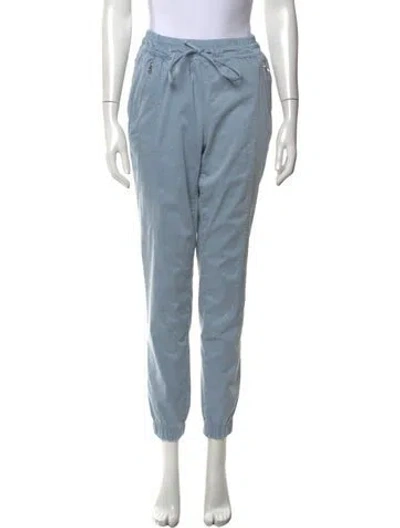 Pre-owned Cotton Citizen Straight Leg Pants In Blue
