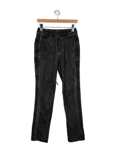 Pre-owned Cotton Citizen Straight Leg Pants In Gray