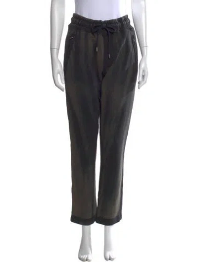 Pre-owned Cotton Citizen Straight Leg Pants In Gray